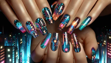 Photo: Stunning Gel Nail Designs Perfect for Winter