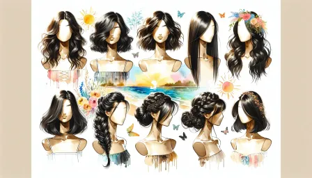 Photo: Top 10 Stunning Black Hair Color Ideas for Summer 2024