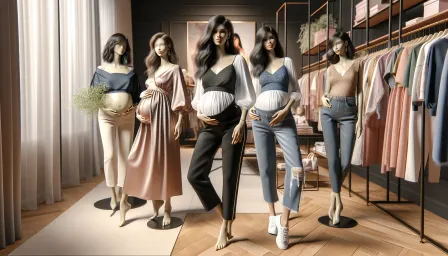Photo: Maternity Clothing for Expecting Mothers: Top Fashion Trends of the Season