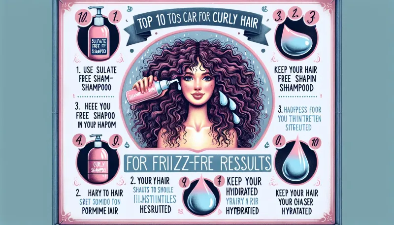 Photo: Top 10 Curly Hair Care Tips for Humidity: Frizz-Free Solutions