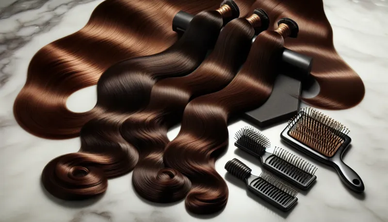 Photo: Revamp Your Look: Brunette Hair Extensions for Added Volume