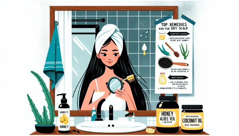 Photo: Effective Hair Treatment for Dry Scalp: Top Remedies and Tips
