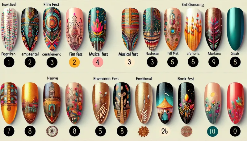 Photo: Top 10 Nail Art Designs for Festivals: Stunning Ideas for Every Celebration