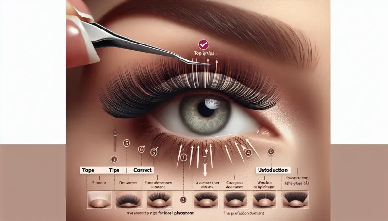 Photo: Top Tips for Applying Individual False Lashes for Custom Placement