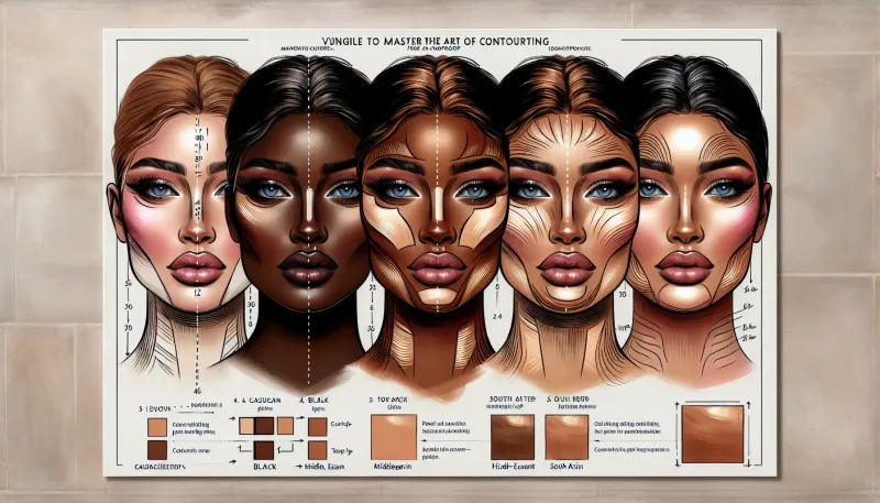 Photo: Master Contouring Makeup Techniques for Sculpted Features: A Complete Guide
