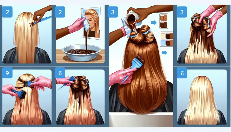 Photo: How to Dye Brown Hair at Home: Step-by-Step Guide