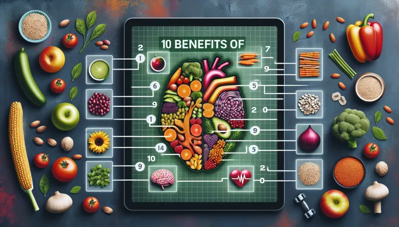 Photo: Discover the Top 10 Vegetarian Diet Benefits for a Healthier Life