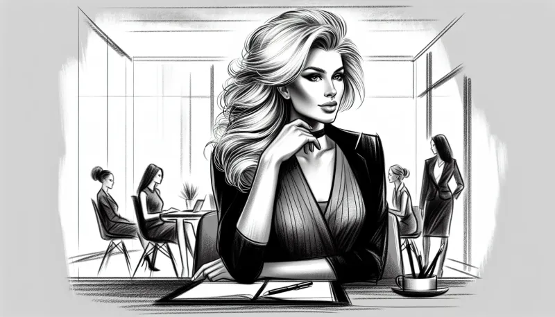 Photo: Chic Blonde Hairdos for Work or Office That Will Elevate Your Professional Look