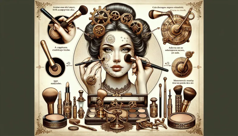 Photo: Makeup Application for Acne-Prone Skin: Top Tips for a Flawless Finish