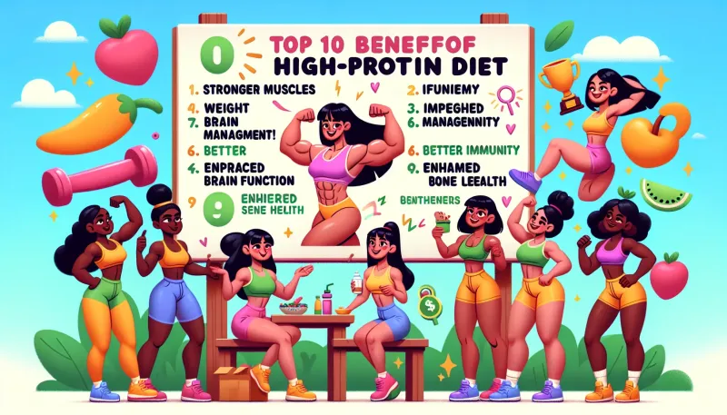 Photo: Top 10 Benefits of a High-Protein Diet for Women: Boost Your Health and Fitness