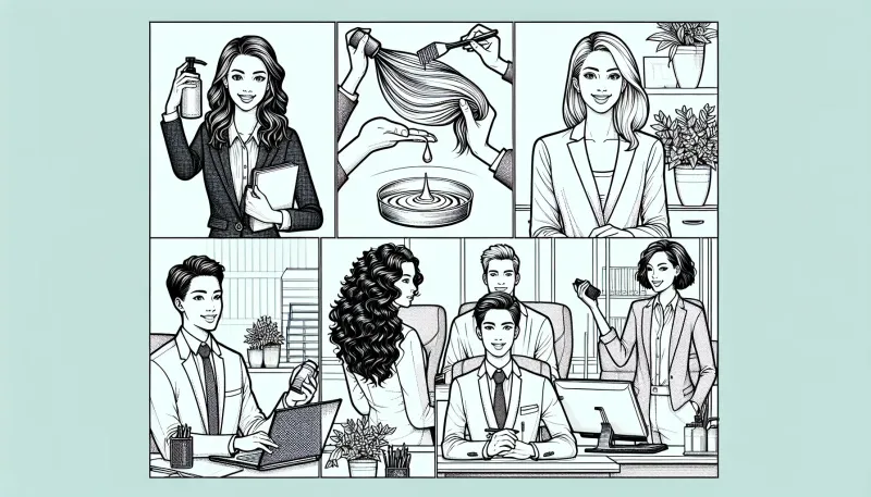 Photo: Top 10 Dry Scalp Dos for a Professional Look at Work or Office