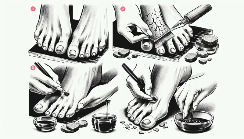 Photo: Ultimate Pedicure for Cracked Heels: Steps for Smooth Feet