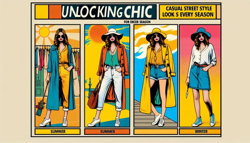 Photo: Unlocking Chic: Casual Street Style Looks for Every Season