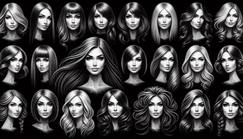 Photo: Top Hairstyles that Work Well with Different Face Shapes and Long Hair Lengths