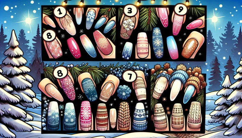 Photo: Top 10 Natural Nails for Winter: Stay Chic and Cozy