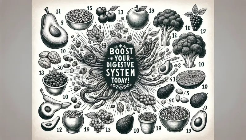 Photo: Top 10 Fiber-Rich Foods for Gut Health: Boost Your Digestive System Today!