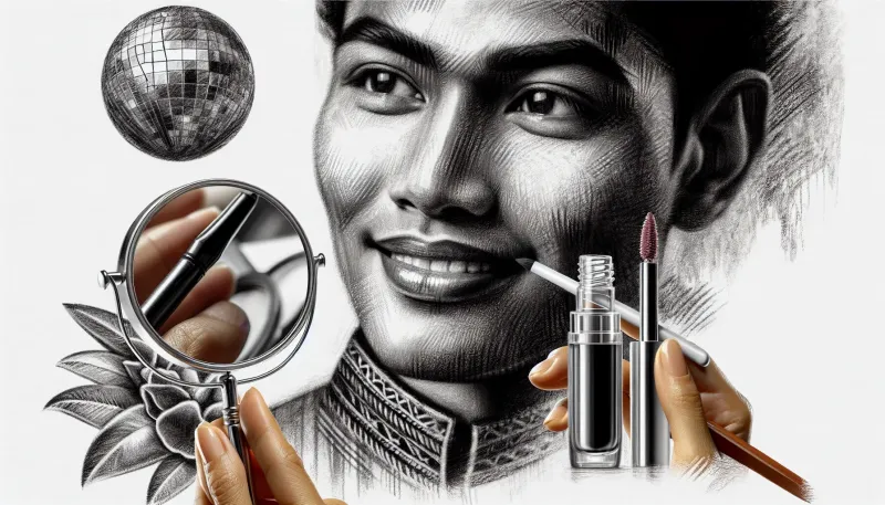 Photo: Achieve a Natural Shine with Clear Lip Gloss - Ultimate Guide