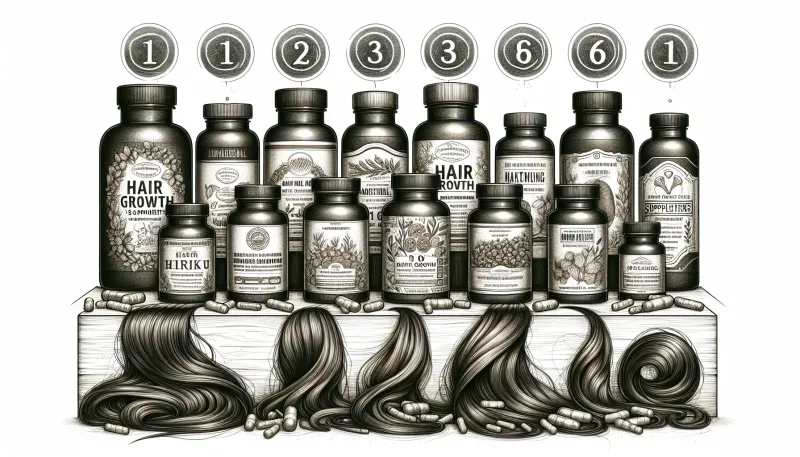 Photo: Top 10 Hair Growth Vitamins and Supplements for Thicker, Healthier Hair