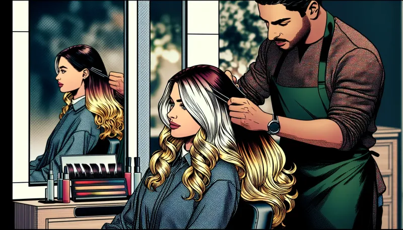 Photo: Transform Your Look with Ombre Hair Extensions for Gradient Effect