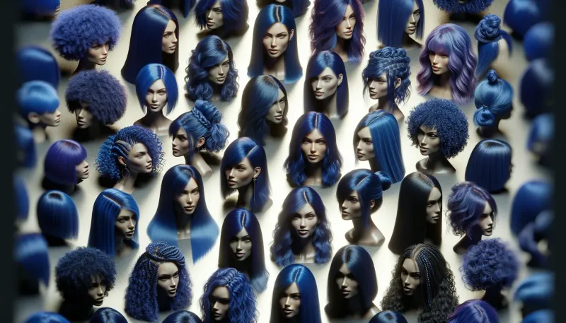 Photo: Stunning Dark Blue Hair Color Ideas You’ll Love