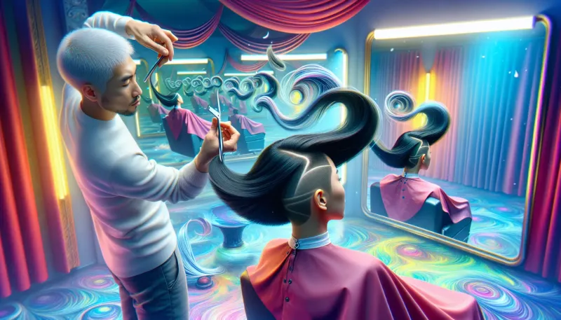 Photo: Razor Haircut for Short Hair: Transform Your Look with Precision