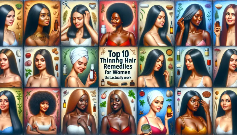 Photo: Top 10 Thinning Hair Remedies for Women That Actually Work