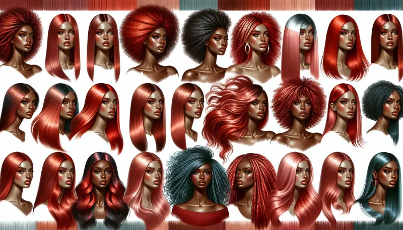 Photo: Top Trends in Red Hair Highlights for Dimension in 2024