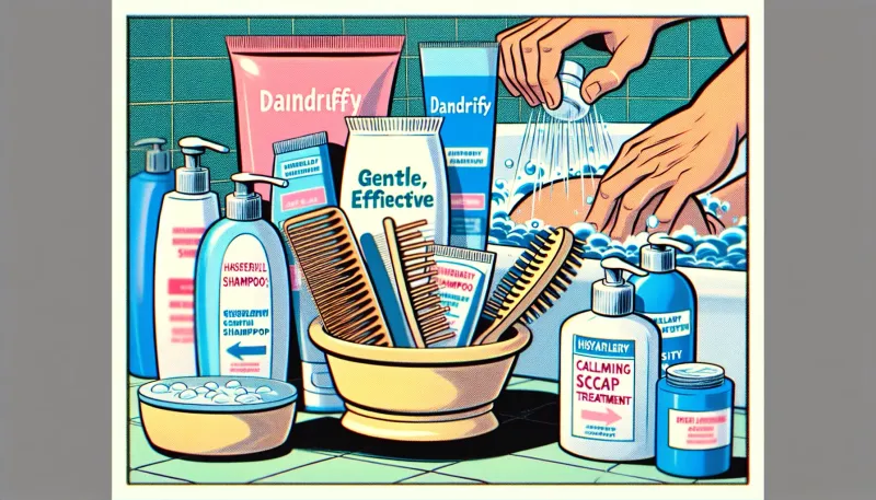 Photo: Dandruff Treatment for Sensitive Skin: Safe and Effective Solutions