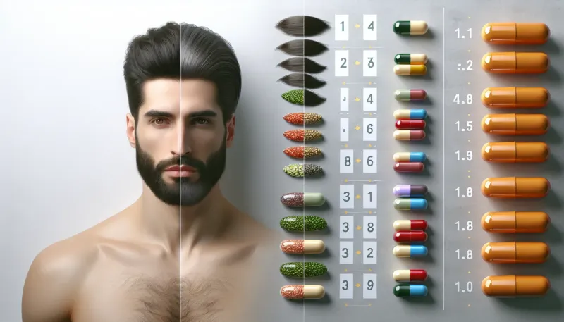 Photo: Top 10 Hair Growth Vitamins for Men: Boost Your Hair Health Naturally