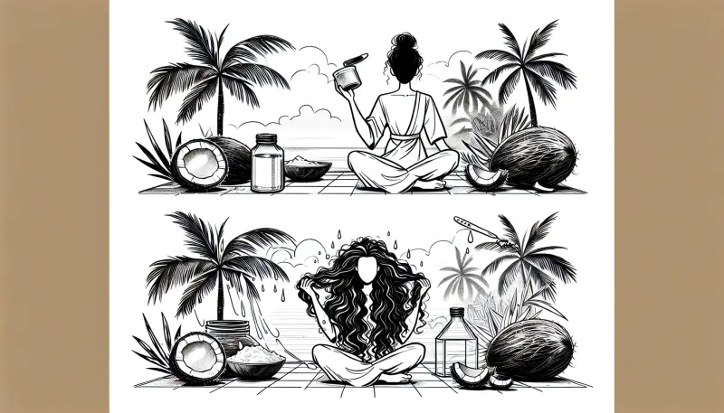 Photo: Ultimate Hair Treatment for Damaged Hair with Coconut Oil