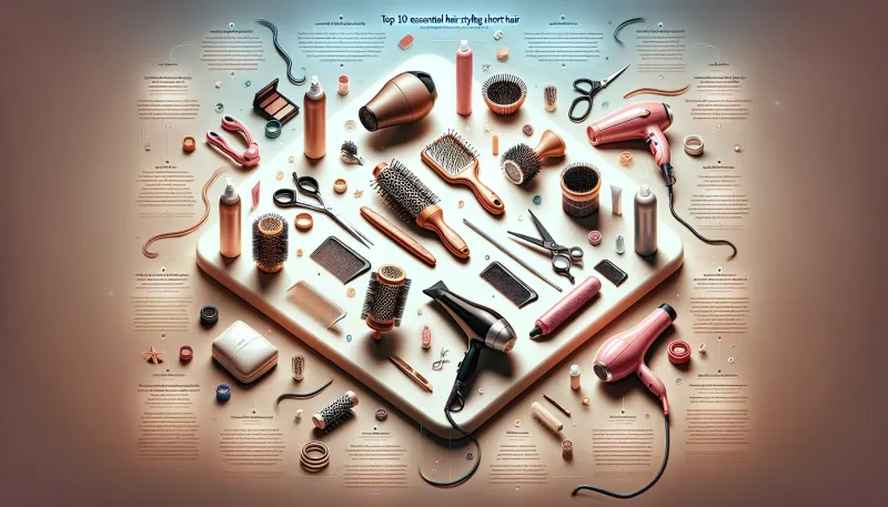 Photo: Top 10 Hair Styling Tools for Short Hair: Must-Haves for Effortless Styling