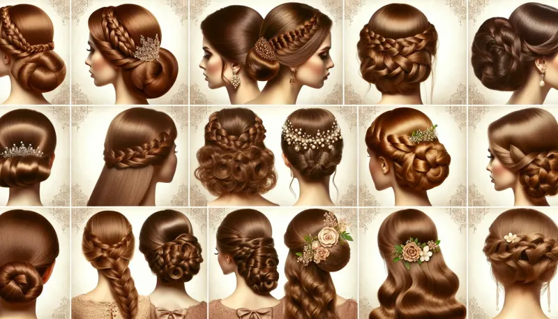 Photo: Stunning Brown Hairdos for Special Occasions That’ll Turn Heads