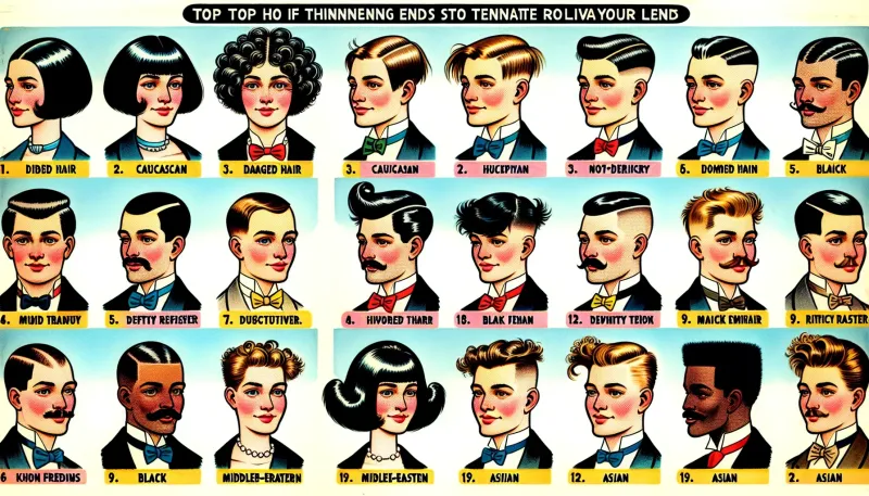 Photo: Top 10 Damaged Haircuts for Thinning Ends: Revitalize Your Look Today